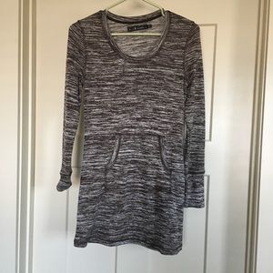 Long sleeved sweater dress